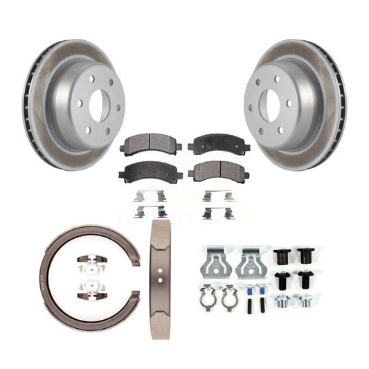 Coated Disc Rotors and Ceramic Brake Pads Kit-KGT-104073 - Kit.bestparts.ca