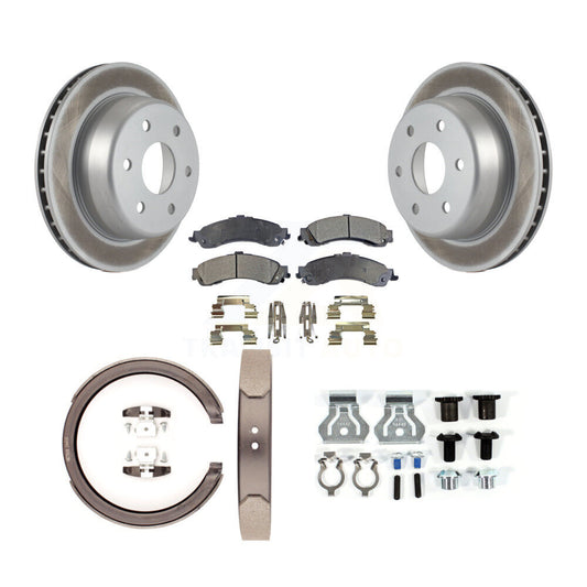 Coated Disc Rotors and Ceramic Brake Pads Kit-KGT-104074 - Kit.bestparts.ca