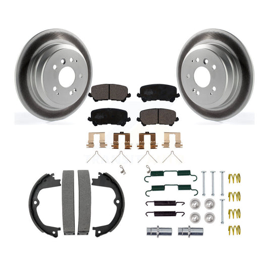 Coated Disc Rotors and Ceramic Brake Pads Kit-KGT-104080 - Kit.bestparts.ca