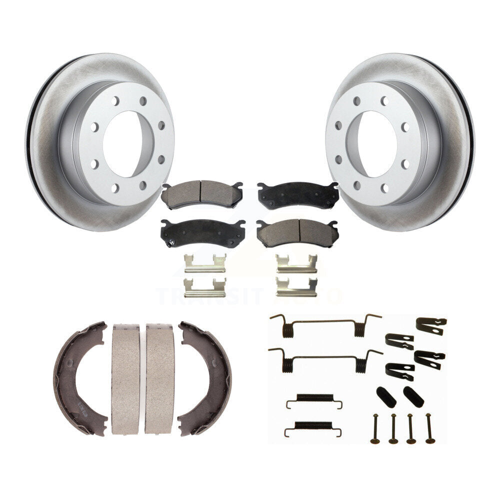 coated disc rotors and ceramic brake pads-kgt-104085 - Kit.bestparts.ca