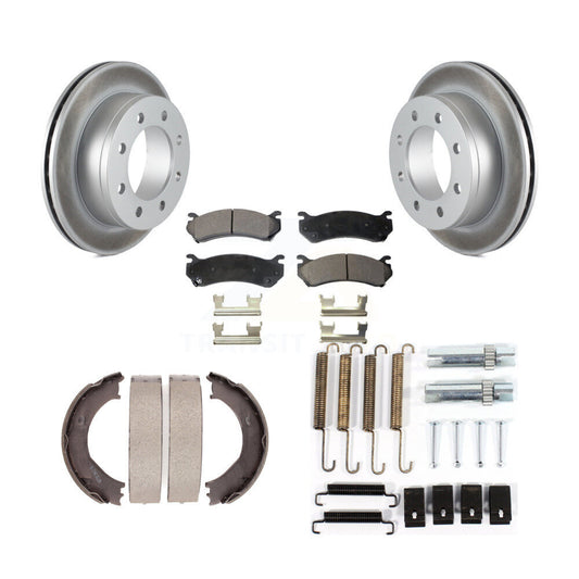 coated disc rotors and ceramic brake pads-kgt-104086 - Kit.bestparts.ca