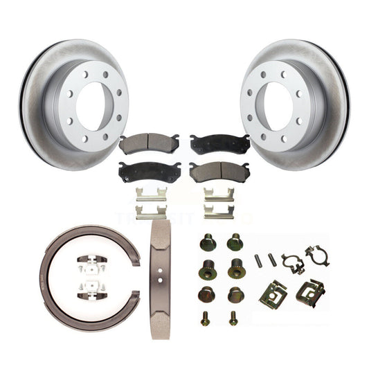 coated disc rotors and ceramic brake pads-kgt-104090 - Kit.bestparts.ca