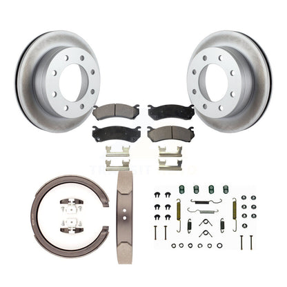Coated Disc Rotors and Ceramic Brake Pads Kit-KGT-104091 - Kit.bestparts.ca