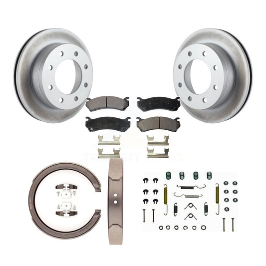 Coated Disc Rotors and Ceramic Brake Pads Kit-KGT-104091 - Kit.bestparts.ca