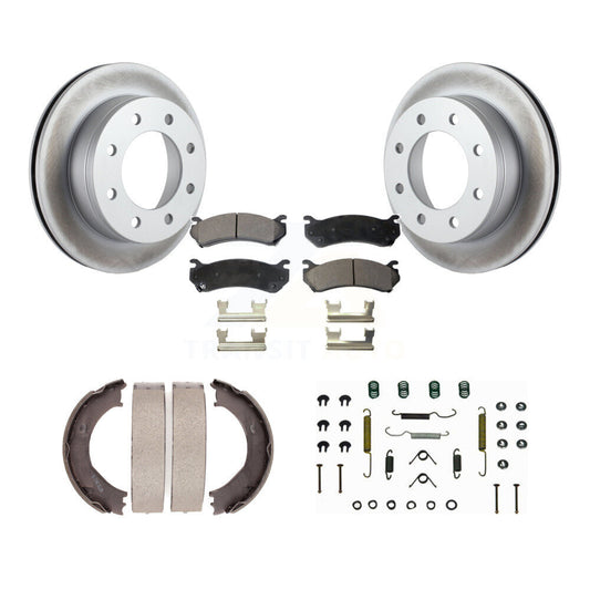Coated Disc Rotors and Ceramic Brake Pads Kit-KGT-104092 - Kit.bestparts.ca