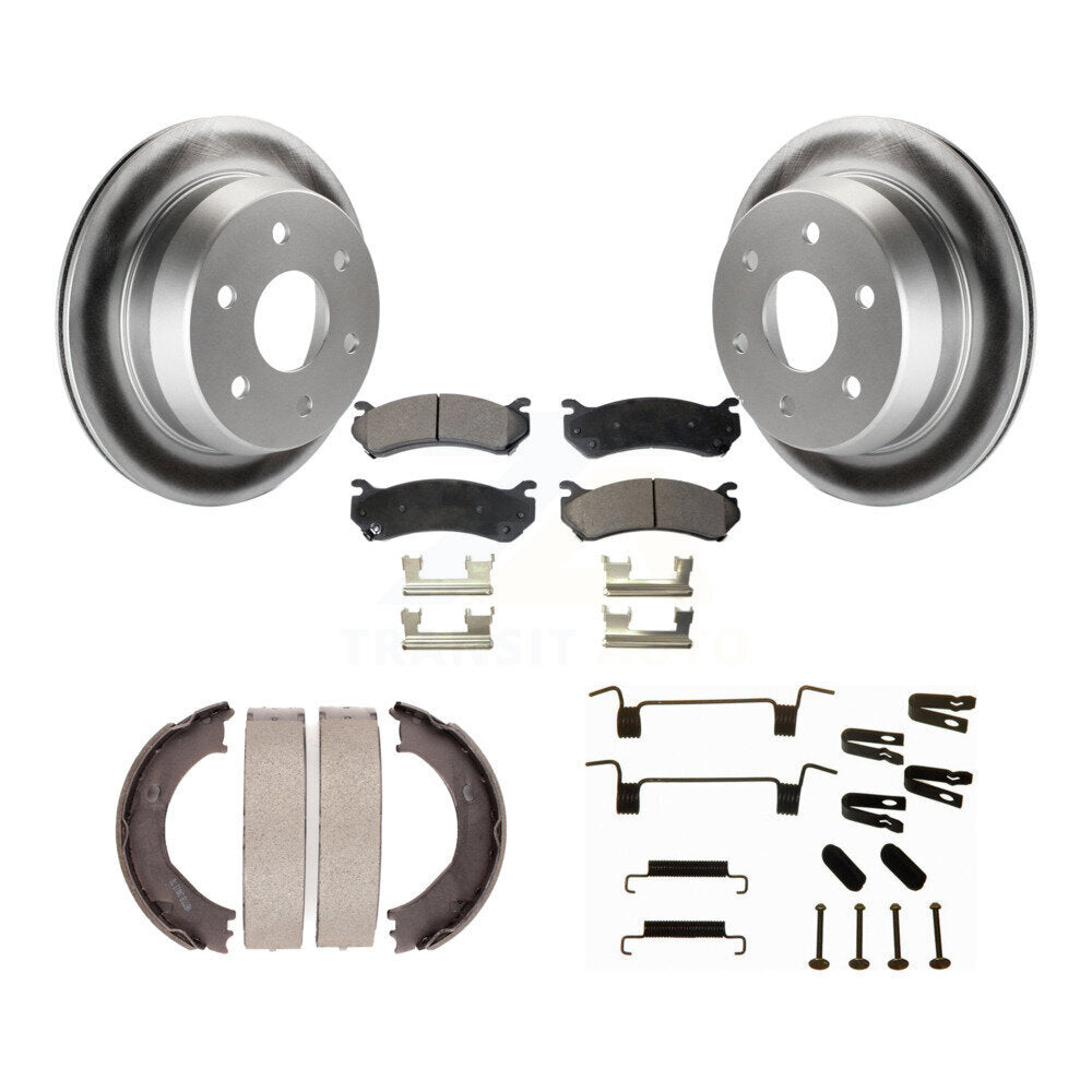 coated disc rotors and ceramic brake pads-kgt-104093 - Kit.bestparts.ca