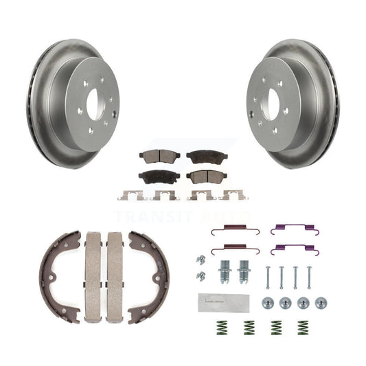 Coated Disc Rotors and Ceramic Brake Pads Kit-KGT-104099 - Kit.bestparts.ca