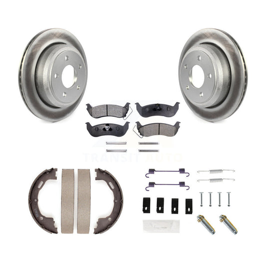 Coated Disc Rotors and Ceramic Brake Pads Kit-KGT-104113 - Kit.bestparts.ca