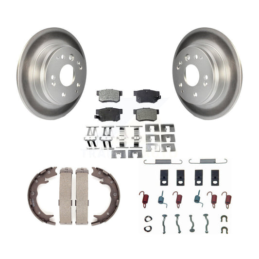Coated Disc Rotors and Ceramic Brake Pads Kit-KGT-104116 - Kit.bestparts.ca