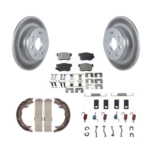 Coated Disc Rotors and Ceramic Brake Pads Kit-KGT-104117 - Kit.bestparts.ca