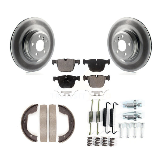 Coated Disc Rotors and Ceramic Brake Pads Kit-KGT-104119 - Kit.bestparts.ca