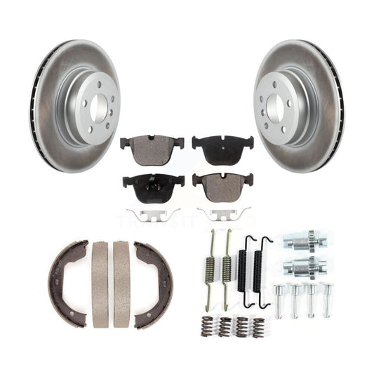 Coated Disc Rotors and Ceramic Brake Pads Kit-KGT-104120 - Kit.bestparts.ca