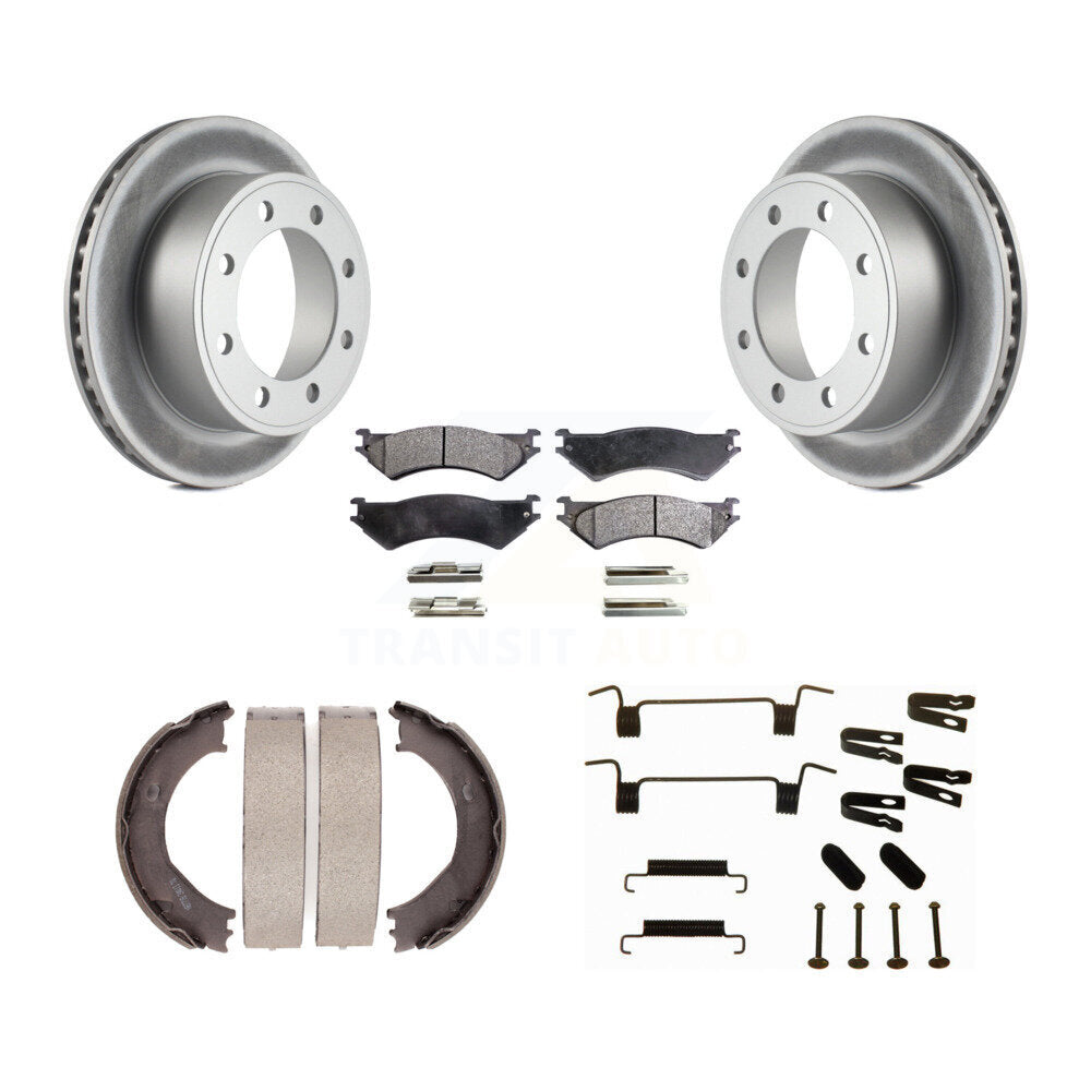 coated disc rotors and ceramic brake pads-kgt-104124 - Kit.bestparts.ca