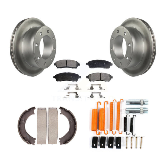 Coated Disc Rotors and Ceramic Brake Pads Kit-KGT-104129 - Kit.bestparts.ca