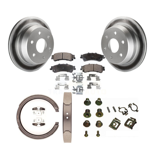 coated disc rotors and ceramic brake pads-kgt-104135 - Kit.bestparts.ca