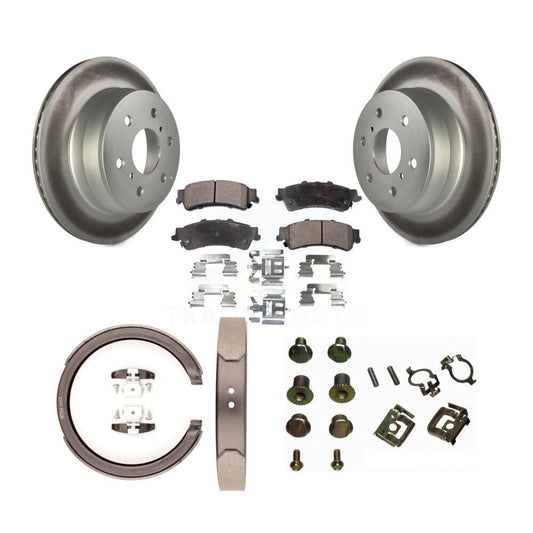coated disc rotors and ceramic brake pads-kgt-104136 - Kit.bestparts.ca