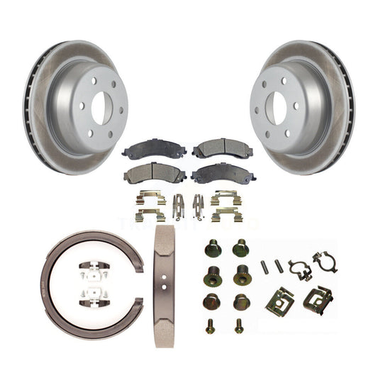 coated disc rotors and ceramic brake pads-kgt-104138 - Kit.bestparts.ca