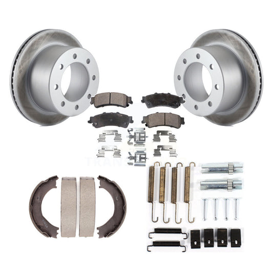 coated disc rotors and ceramic brake pads-kgt-104142 - Kit.bestparts.ca