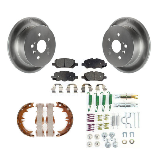 Coated Disc Rotors and Ceramic Brake Pads Kit-KGT-104145 - Kit.bestparts.ca
