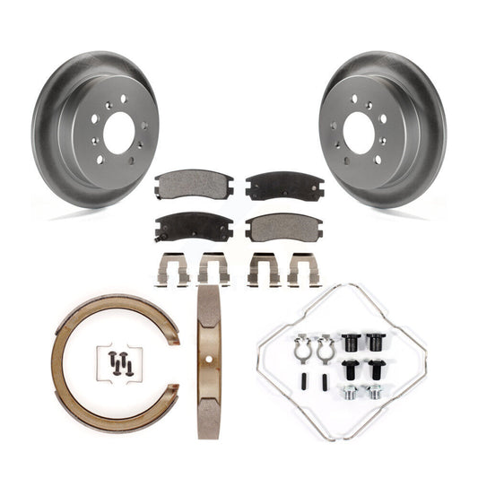 Coated Disc Rotors and Ceramic Brake Pads Kit-KGT-104147 - Kit.bestparts.ca