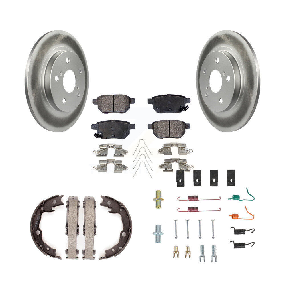 Coated Disc Rotors and Ceramic Brake Pads Kit-KGT-104149 - Kit.bestparts.ca