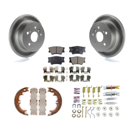 Coated Disc Rotors and Ceramic Brake Pads Kit-KGT-104153 - Kit.bestparts.ca