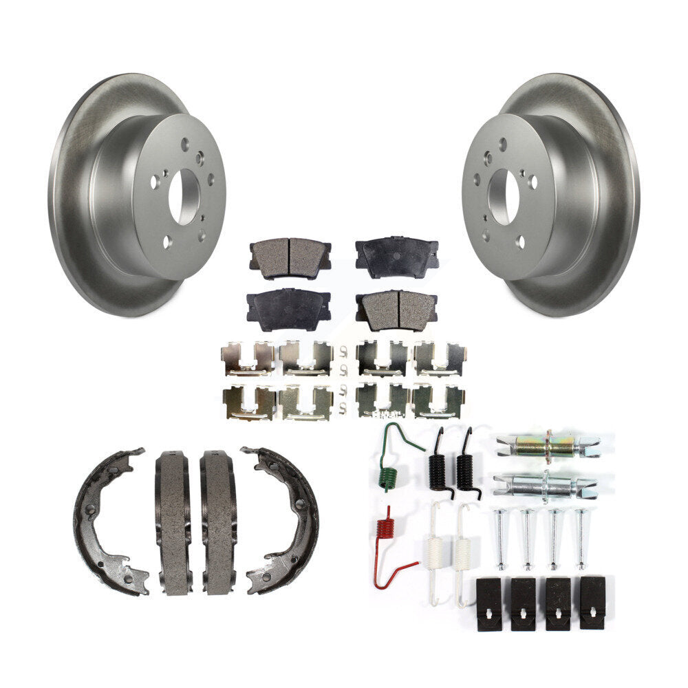 Coated Disc Rotors and Ceramic Brake Pads Kit-KGT-104154 - Kit.bestparts.ca