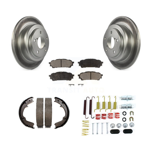 Coated Disc Rotors and Ceramic Brake Pads Kit-KGT-104157 - Kit.bestparts.ca