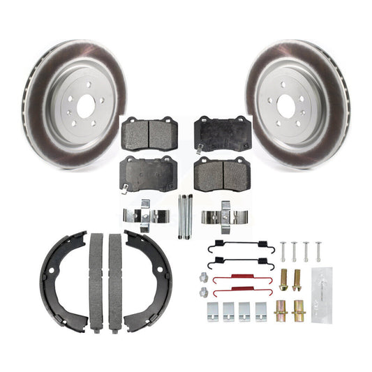 coated disc rotors and ceramic brake pads-kgt-104159 - Kit.bestparts.ca