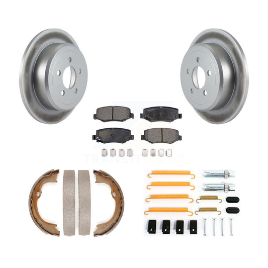 Coated Disc Rotors and Ceramic Brake Pads Kit-KGT-104162 - Kit.bestparts.ca