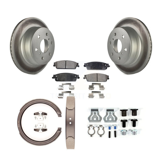 Coated Disc Rotors and Ceramic Brake Pads Kit-KGT-104164 - Kit.bestparts.ca