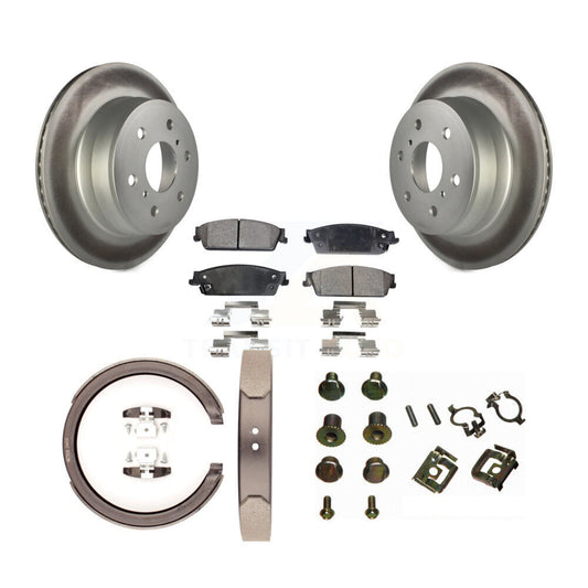 coated disc rotors and ceramic brake pads-kgt-104166 - Kit.bestparts.ca