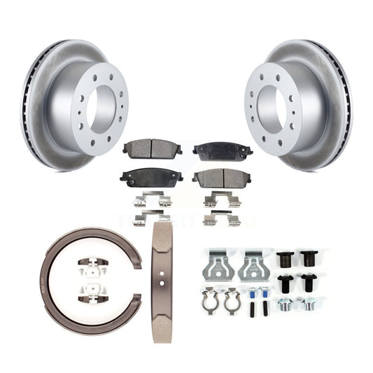 Coated Disc Rotors and Ceramic Brake Pads Kit-KGT-104167 - Kit.bestparts.ca