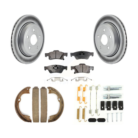 Coated Disc Rotors and Ceramic Brake Pads Kit-KGT-104173 - Kit.bestparts.ca