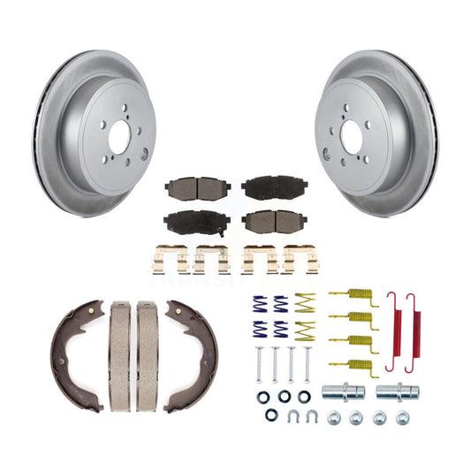 Coated Disc Rotors and Ceramic Brake Pads Kit-KGT-104180 - Kit.bestparts.ca
