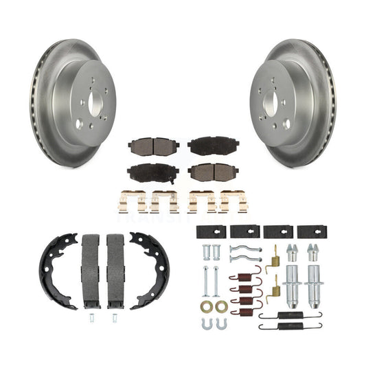 Coated Disc Rotors and Ceramic Brake Pads Kit-KGT-104182 - Kit.bestparts.ca
