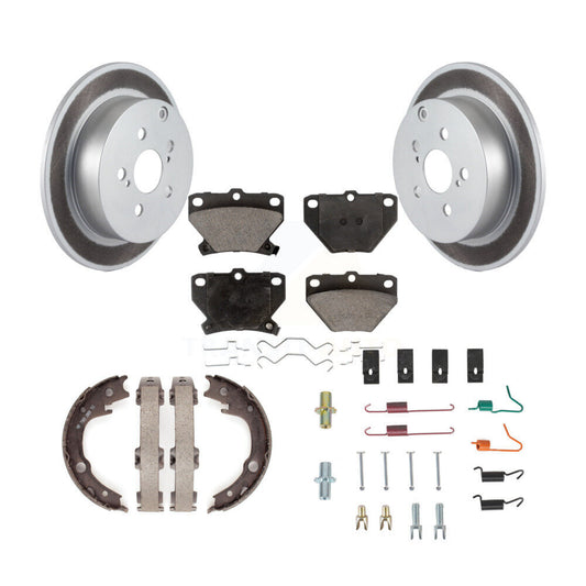 Coated Disc Rotors and Ceramic Brake Pads Kit-KGT-104184 - Kit.bestparts.ca