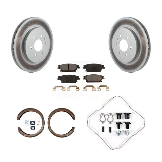 Coated Disc Rotors and Ceramic Brake Pads Kit-KGT-104186 - Kit.bestparts.ca