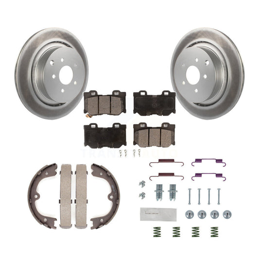 Coated Disc Rotors and Ceramic Brake Pads Kit-KGT-104188 - Kit.bestparts.ca