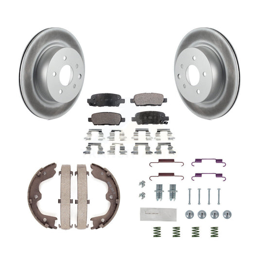 Coated Disc Rotors and Ceramic Brake Pads Kit-KGT-104189 - Kit.bestparts.ca
