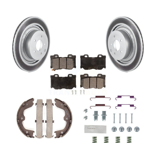Coated Disc Rotors and Ceramic Brake Pads Kit-KGT-104190 - Kit.bestparts.ca