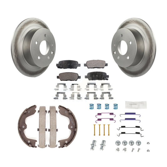 Coated Disc Rotors and Ceramic Brake Pads Kit-KGT-104191 - Kit.bestparts.ca