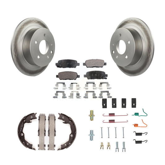 Coated Disc Rotors and Ceramic Brake Pads Kit-KGT-104192 - Kit.bestparts.ca