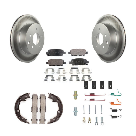 Coated Disc Rotors and Ceramic Brake Pads Kit-KGT-104193 - Kit.bestparts.ca