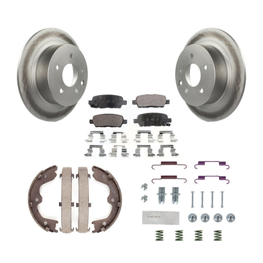 Coated Disc Rotors and Ceramic Brake Pads Kit-KGT-104195 - Kit.bestparts.ca