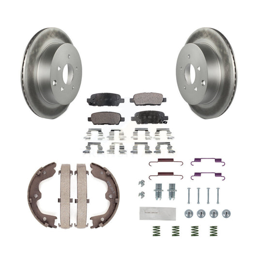 Coated Disc Rotors and Ceramic Brake Pads Kit-KGT-104198 - Kit.bestparts.ca