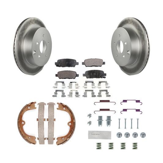 Coated Disc Rotors and Ceramic Brake Pads Kit-KGT-104201 - Kit.bestparts.ca