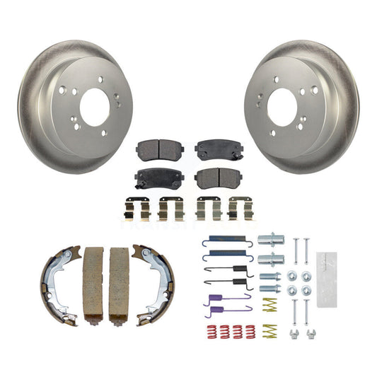 Coated Disc Rotors and Ceramic Brake Pads Kit-KGT-104211 - Kit.bestparts.ca