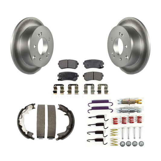 Coated Disc Rotors and Ceramic Brake Pads Kit-KGT-104213 - Kit.bestparts.ca