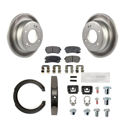 Coated Disc Rotors and Ceramic Brake Pads Kit-KGT-104214 - Kit.bestparts.ca